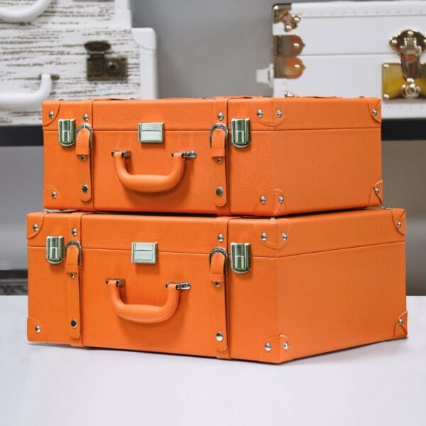 Orange handmade gift box（2）