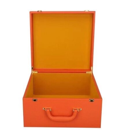 Orange handmade gift box（3）